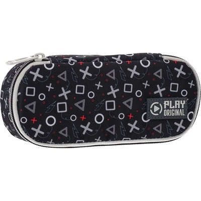 Play Овален ученически несесер Play Game - С 1 цип (162816)