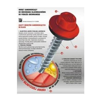 Uncanny Brand Self-drilling insert 4.8*35mm ral 9010