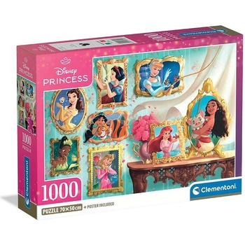 Clementoni 1000ч. Пъзел Disney Princess (1012049F)