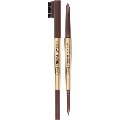 Wibo 3in1 Eyebrow Stylist oboustranná tužka na obočí s kartáčkem 1 0,6 g