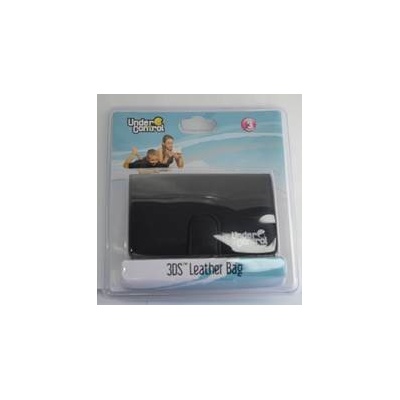 Under Control Leather Bag Black 3DS