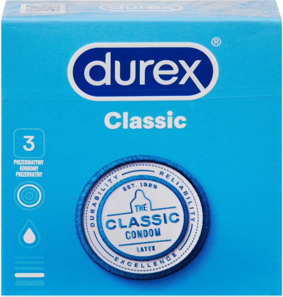 Tohle je absolutní vítěz srovnávacího testu - produkt Durex Classic 3 ks