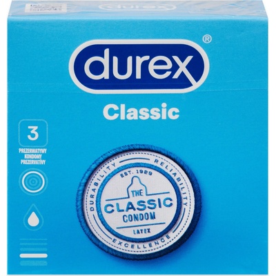 Durex Classic 3 ks – Zboží Mobilmania