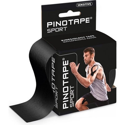 Pino Tape Sensitive Kineziologický tejp čierna 5 cm x 5 m