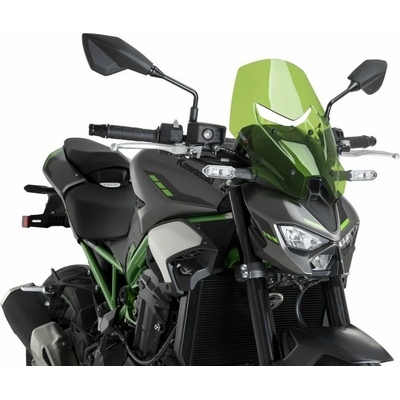 PUIG Plexi na motorku PUIG NEW GEN. TOURING 22440V zelená