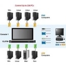 Aten CL-5708M-AT-AG KVM 8 port LCD 17 + klávesnica + touchpad USB-PS/2