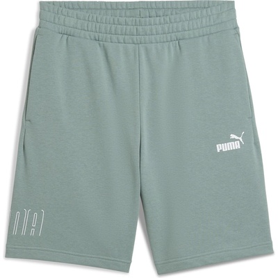 PUMA Къси панталони Puma Men's Sport Graphic Jersey Jogger Shorts - Green Moon