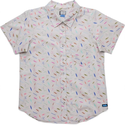 KAVU Дамска риза с копчета KAVU Women's Girl Party Shirt - Canoe Confetti (133-1444-0214)