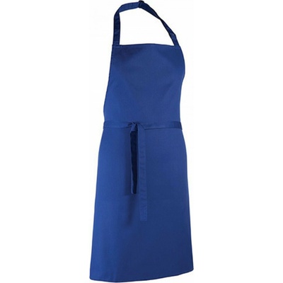 Premier Workwear Klasická zástěra modrá královská Pantone 286 72x86cm PW150