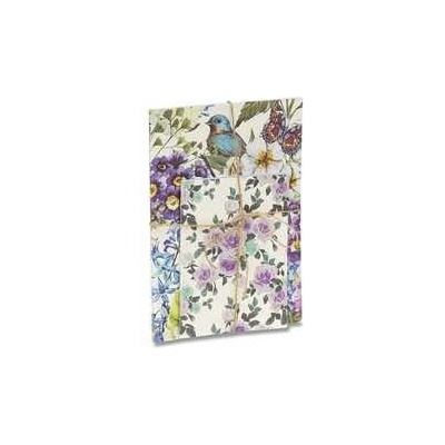 Pigna Školný zošit Nature Flowers sada 2 ks linkovaný mix motívov