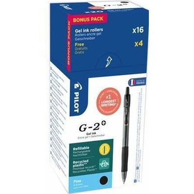 PILOT G-2 černá 20 ks