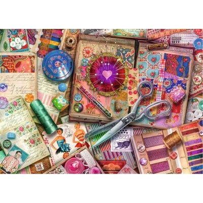 Ravensburger Aimee Stewart Výroba historických šiat 1000 dielov