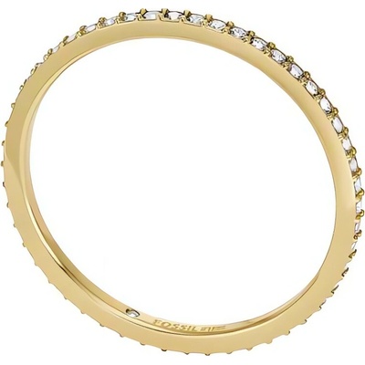 Fossil pozlacený prsten Ellis Pavé JF04686710