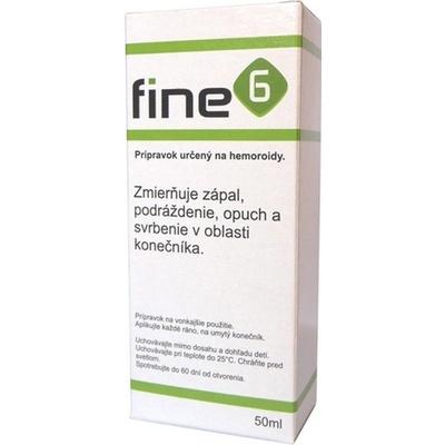 Fine6 olej na hemoroidy 50 ml