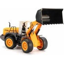 Jamara WHEEL LOADER 2WD kolesový nakladač zvukový modul LED funkčné lyžice RTR 1:20