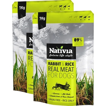 Nativia Real Meat Rabbit & Rice 8 kg