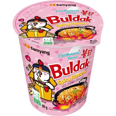 Samyang Buldak ramen Buldak Carbonara cup 80 g – Zbozi.Blesk.cz