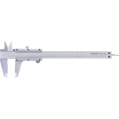 EXTOL дълбокомер INOX (с дълбокомер) ; 0, 05x150mm (68725, 51160, 10076, 1510) (68725, 51160, 10076, 1510)