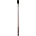 Devil Sticks Leather Stick with Neon Strip & Nubuck Leather Top 72cm Red
