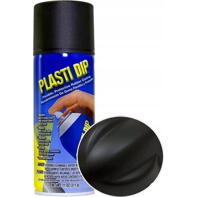 Lakier Plasti Dip gumový náter čierny matný sprej 400 ml
