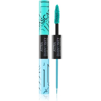 Astra Make-up Duoversity riasenka a očné linky 2 v 1 01 Cryogenic Love 2x3,5 ml