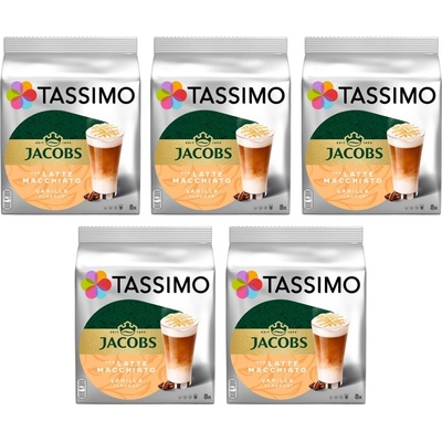 Jacobs Douwe Egberts Tassimo Latte Macchiato Vanilla 16 ks