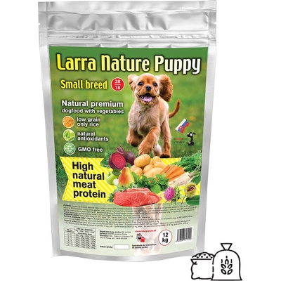 Larra Nature Puppy Small Breed 28/18 12 kg