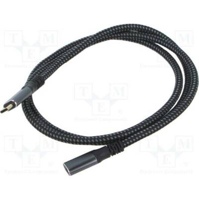 Logilink CUA0108 USB 3.2 Gen 2; USB C zásuvka,USB C vidlice, 1m