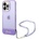 GUESS Кейс Guess GUHCP14XHGCOHU за iPhone 14 Pro Max 6.7", лилав / лилав, твърд, Translucent Pearl Strap (3666339064235)