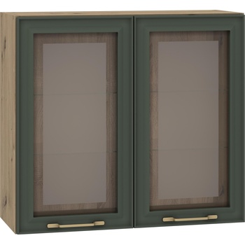 Горен кухненски шкаф Parma B80/72 с витрини