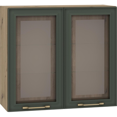 Горен кухненски шкаф Parma B80/72 с витрини