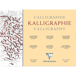 Clairefontaine 96440C Скицник 25 30 x 40 cm 130 g (96440C)