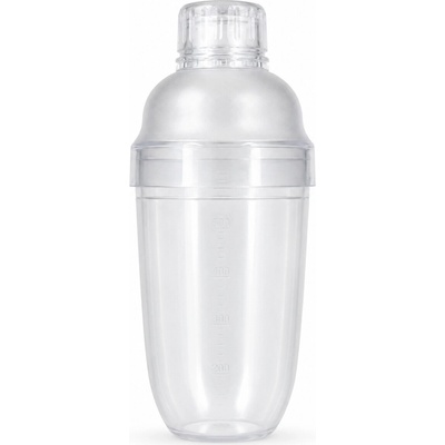 LEVNO Průhledný koktejlový shaker 500 ml