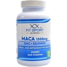 FitSport Nutrition Maca 1500mg + Zinc + Selenium 120 vege caps