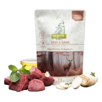 Image 1 of isegrim пауч с еленско и дивеч 410гр