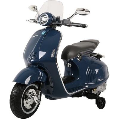 Mamido elektrický skúter Vespa GTS tmavo modrá
