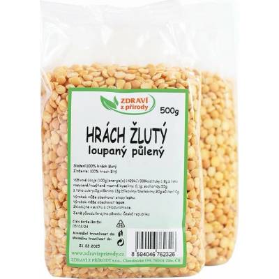 ZP Hrách žlutý půlený 0,5 kg