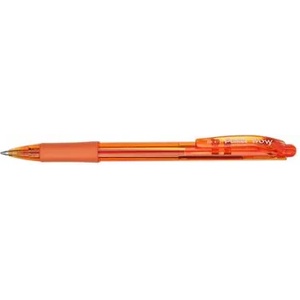 Pentel Химикалка, 0, 35 мм, с бутон, pentel "bk417", оранжева bk417-f (bk417-f)