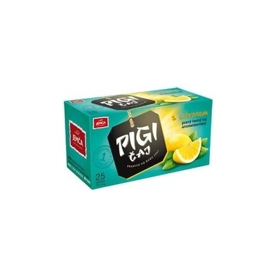 Pigi černý čaj s citronem 25 x 1,5 g