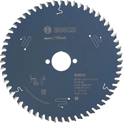 Bosch 2608644050 Pilový kotouč Expert for Wood 190 x 30 x 2,6 mm, 56