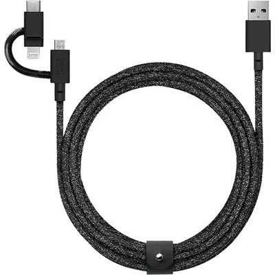 Native BELT-CCL-COS-NP Union Belt Universal (USB-C – Lighting/USB-C), 1,8m