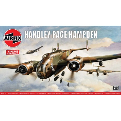 AIRFIX Classic Kit VINTAGE letadlo A04011V Handley Page Hampden 1:72