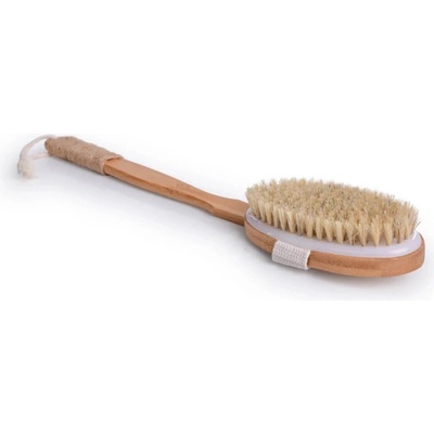 GoEco Kefa na umývanie chrbta s odnímateľnou rukoväťou 2v1 použitie s rukoväťou aj bez nej