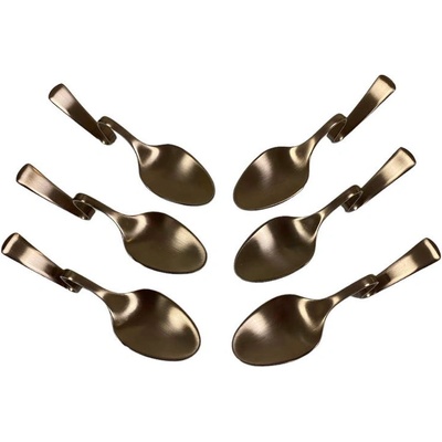 Herdmar 6 бр лъжички за кафе цвят шоколад HERDMAR от серия CARMIL (herdmar050471005170101v03)