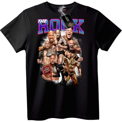 NOONEBRAND Тениска The Rock Кечборец - S, Black