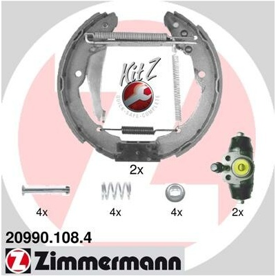 Sada brzdových čeľustí ZIMMERMANN 20990.108.4 (209901084)