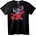 NOONEBRAND Тениска Halloween Stitch Дявол - 7XL, Black