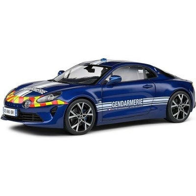 Solido Alpine Alpine A110 Gendarmerie Police Coupe 2023 Blue 1:18