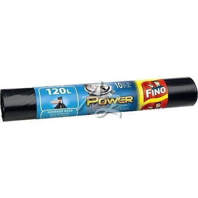 Fino pytle do koše LDPE 10ks 120l 40µm Černé