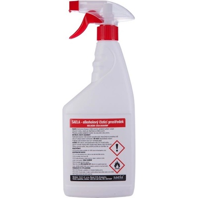 Saela alkoholový čistící prostředek s rozprašovačem 750 ml